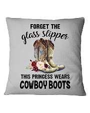 Forget the glass slipper Horse lovers Square Pillowcase tile
