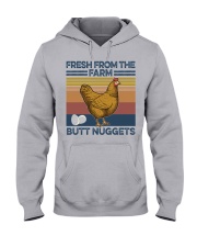 Butt nuggets Chicken Hooded Sweatshirt tile
