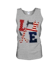 Love Independence Day Shirt Unisex Tank tile