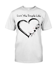 Golf Living the simple life Classic T-Shirt front