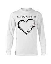 Golf Living the simple life Long Sleeve Tee tile