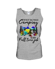 Camping is my full time job Unisex Tank tile