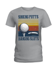 Sinking puts Bangging sluts Ladies T-Shirt tile