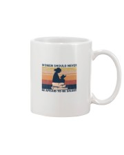 Women should never afraid to be smart Mug tile
