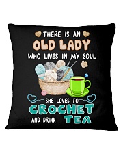 Best summer gift for crochet lovers Square Pillowcase tile