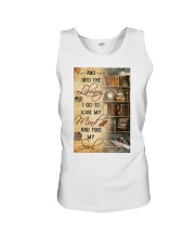 And into the library Unisex Tank tile