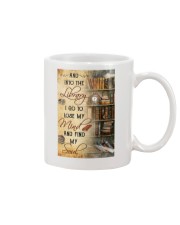 And into the library Mug tile