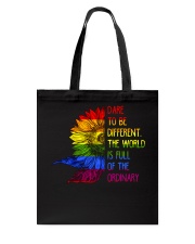 Dare to be different LGBT Tote Bag tile