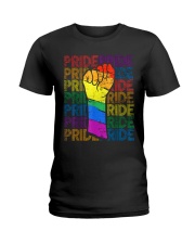 Pride support Ladies T-Shirt tile
