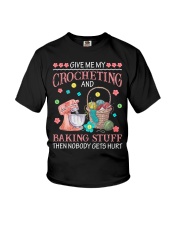 Give me my crocheting Youth T-Shirt tile