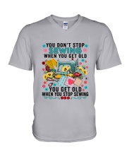 Grab It Before It's Gone V-Neck T-Shirt tile