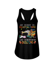 My hobby is collecting fabric quilting Ladies Flowy Tank tile
