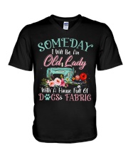 Awesome Quilting Collection Is Only For You V-Neck T-Shirt tile