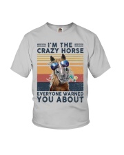 I'm the crazy horse Youth T-Shirt tile