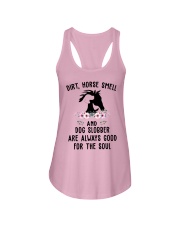 Dirt horse smell Ladies Flowy Tank tile