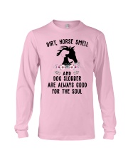 Dirt horse smell Long Sleeve Tee tile