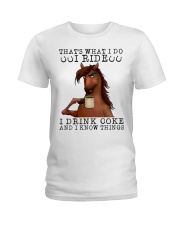 Thats what I do Ladies T-Shirt tile