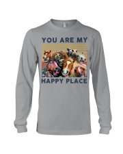 Horse You are my happy place Long Sleeve Tee tile