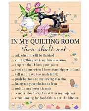 In my quiting room 11x17 Poster front