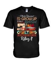 Grab Me Now V-Neck T-Shirt tile