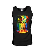 Rainbow Skull Unisex Tank tile