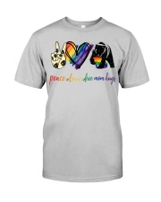 Peace Love Pride Classic T-Shirt front