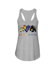 Peace Love Pride Ladies Flowy Tank tile