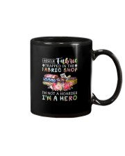 I rescue fabric I'm a hero Mug tile