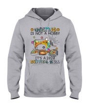 Quilting is a 2020 survival skill Hooded Sweatshirt tile