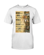 Books give a soul to the universe Classic T-Shirt tile