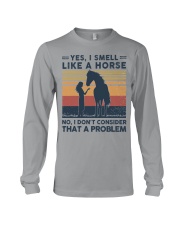 I smell like a horse Long Sleeve Tee tile