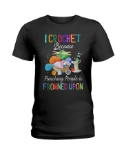 Best summer gift for crochet lovers Ladies T-Shirt tile