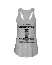 Funny horse Ladies Flowy Tank tile