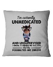 Funny horse Square Pillowcase tile