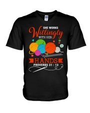 New Year's Sale is Just For You V-Neck T-Shirt tile