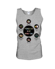 Things I do in my spare time knit Unisex Tank tile