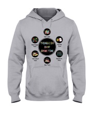 Things I do in my spare time knit Hooded Sweatshirt tile