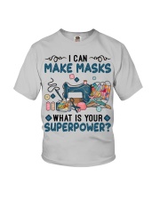 I can make masks Youth T-Shirt tile
