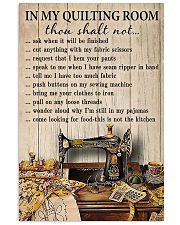 In my quilting room 11x17 Poster front