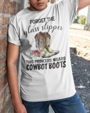 Forget the glass slipper Horse lovers Classic T-Shirt apparel-classic-tshirt-lifestyle-27