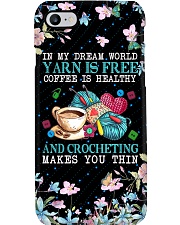 Crocheting makes you thin Phone Case i-phone-8-case