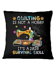 Quilting is a 2020 survival skill Square Pillowcase tile