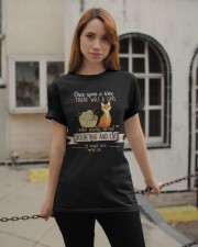 Love crochet and cats Classic T-Shirt apparel-classic-tshirt-lifestyle-19