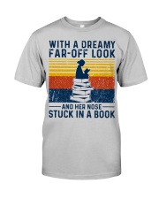 Her Nose Stuck In A Book Classic T-Shirt front