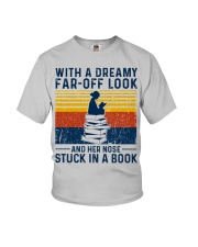 Her Nose Stuck In A Book Youth T-Shirt tile