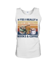 Yes I really do need these books Unisex Tank tile