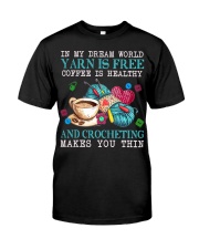 Crochet makes you thin Classic T-Shirt tile