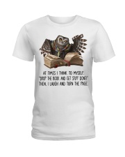 Funny book shirt Ladies T-Shirt tile