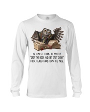 Funny book shirt Long Sleeve Tee tile