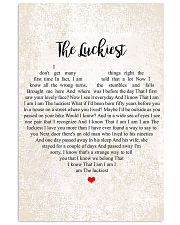 Ben Folds - The Luckiest 2 11x17 Poster front